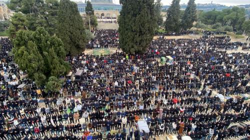 رحاب المسجد الأقصى.