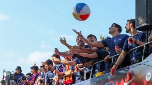 لاعبو برشلونة