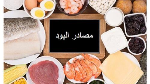 أطعمة- مصادر لليود