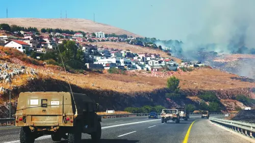 آلية عسكرية إسرائيلية جنوب لبنان