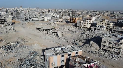 صور جوية تظهر الدمار في مدينة غزة (18)