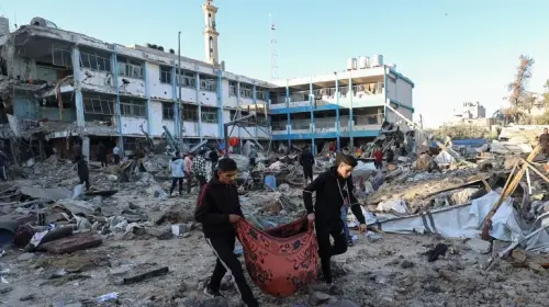 مجزرة إسرائيلية بحق أهالي غزة- ارشيفية