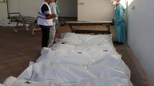 جثامين شهداء في غزة