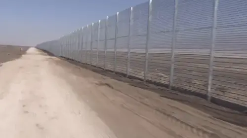 سياج أمني على الحدود الاردنية الفلسطينية