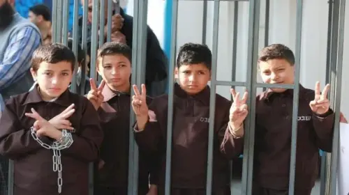 أسرى فلسطينيين أطفال