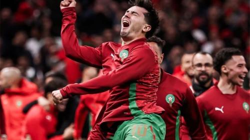 ابراهيم دياز نجم المنتخب المغربي