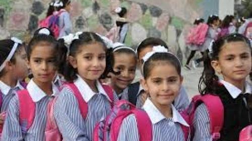 طلبة مدارس أونروا بالضفة