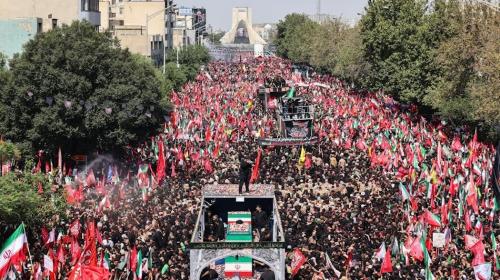 تشييع مرشد الثورة الإيرانية علي خامنئي
