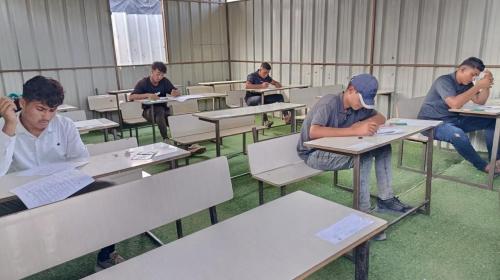 امتحانات الثانوية العامة غزة