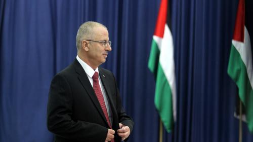 رئيس الحكومة الفلسطيني رامي الحمدلله