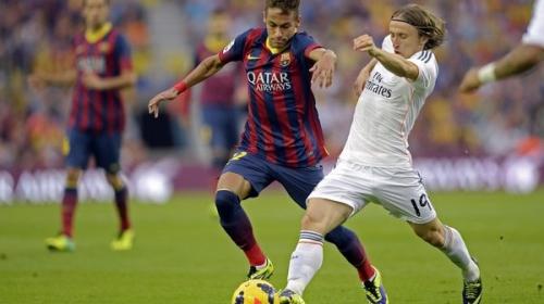 مودريتش ونيمار في مواجهة الكلاسيكو
