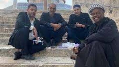 الافريقي شهيد تكالا في مدينة القدس