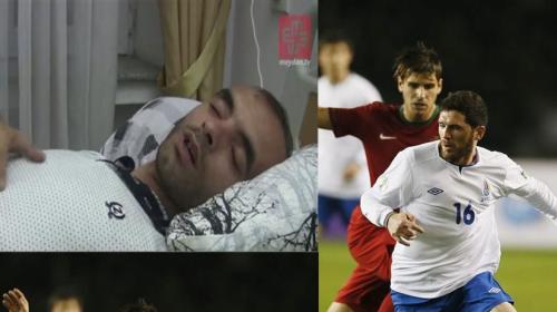 اللاعب النتهم يمين .. والصحفي المقتول يسار