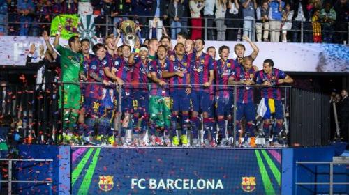 تتويج برشلونة