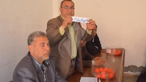 من مراسم إجراء القرعة