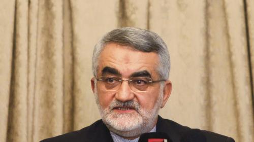 رئيس مجلس الشورى الإيراني، علاء الدين بروجردي