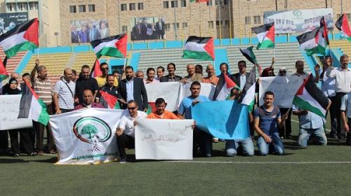 فعاليات رياضية دعما وإسنادا لتثبيت الملعب البيتي الفلسطيني (1)