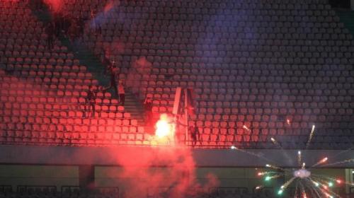 إقتحام جماهير الزمالك المدرجات