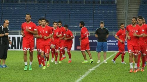 من تدريبات المنتخب الوطني