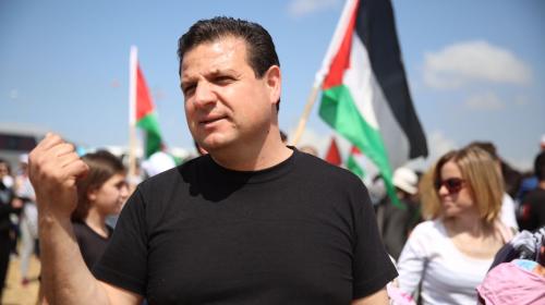  رئيس القائمة المشتركة في الكنيست الإسرائيلي د. أيمن عودة