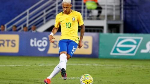 نيمار نجم المنتخب البرازيلي