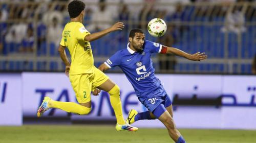 من مباراة الهلال والخليج