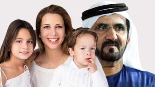 محمد بن راشد والاميرة هيا بنت الحسين