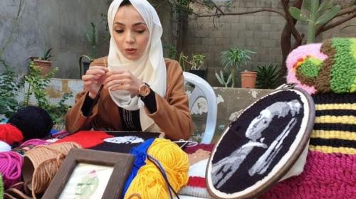لوحات الصوف