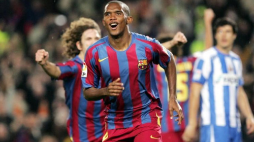 صمويل ايتو نجم برشلونة السابق