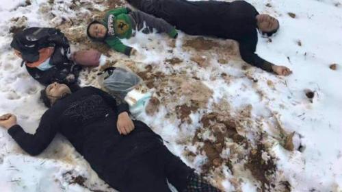 وفاة سورين تجمدوا على حدود لبنان