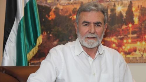 القائد زياد النخالة، الأمين العام لحركة الجهاد الإسلامي في فلسطين