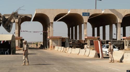 المعبر الحدودي الاردني