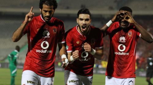 لاعبي النادي الأهلي المصري