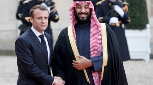 ماكرون وبن سلمان