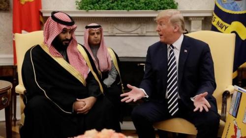 ترامب والملك محمد بن سلمان