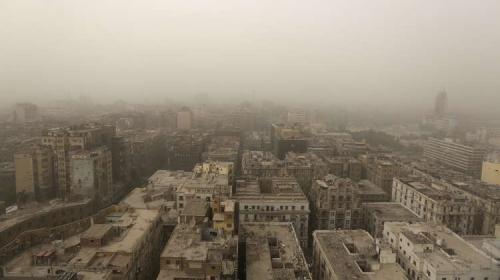 عاصفة ترابية
