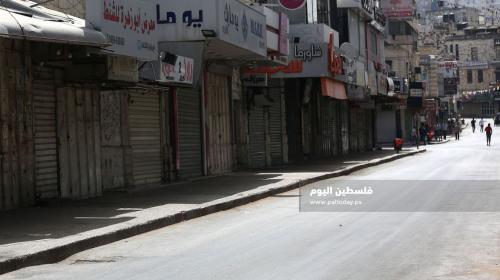 اغلاق الضفة بسبب تفشي كورونا