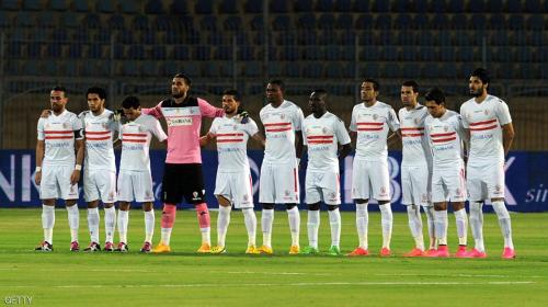 لاعبي نادي الزمالك المصري