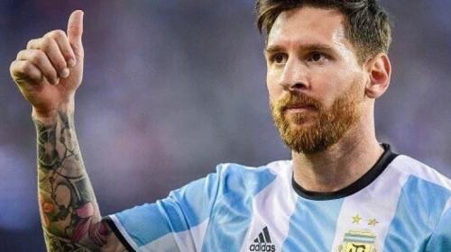 ليونيل ميسي نجم المنتخب الأرجنتيني