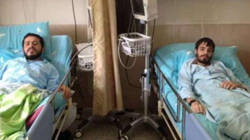 الاسيران المضربان عن الطعام أبو فارة وشديد