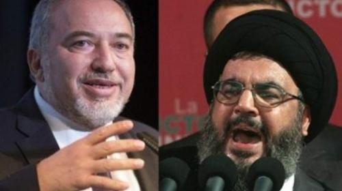 ليبرمان يزعم صواريخ الجولان الأخيرة بأوامر من نصر الله