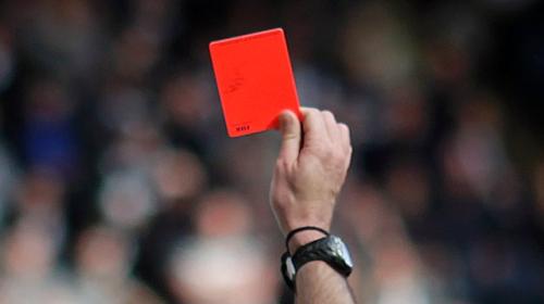 red card