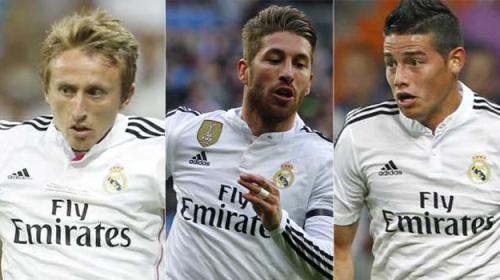 لاعبي ريال مدريد