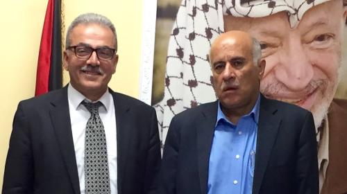 اللواء الرجوب بصحبة أبو رمضان