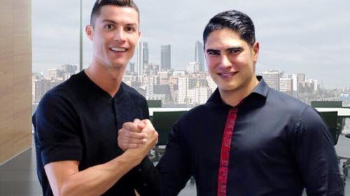 كريستيانو رونالدو ورجل الأعمال المصري أحمد أبو هشيمة 