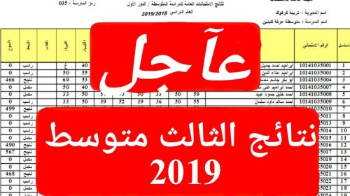 الثالث متوسط