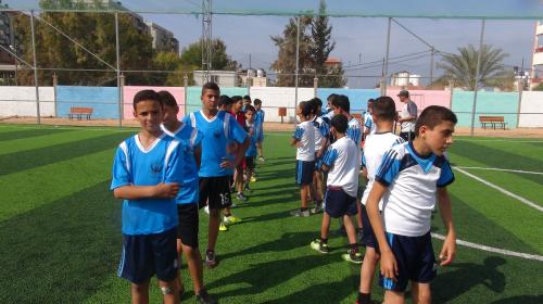 فريق من المكفوفين
