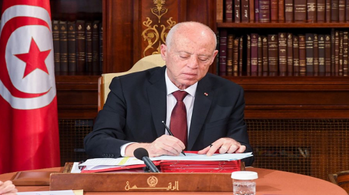 الرئيس التونسي قيس سعيد