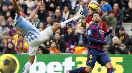 برشلونة وملقا