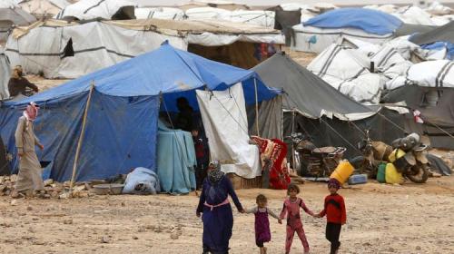 صورة أرشيفية من مخيم الركبان